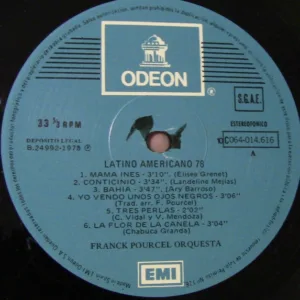 Franck Pourcel Et Son Grand Orchestre, Latino Americano - LP: imagen 3