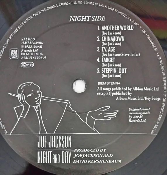 Joe Jackson, Night And Dat - LP